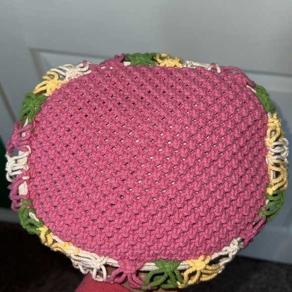 Universal Thread Striped Crochet Crossbody Bag - Picture 5 of 5